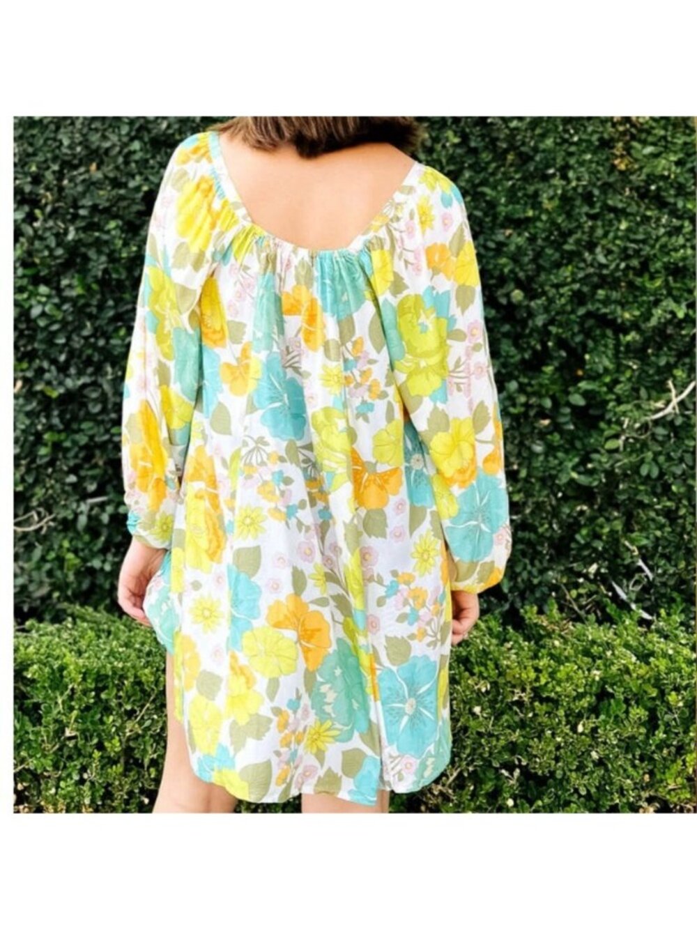 NWT Spell Lemonade Floral Mini Dress in XS - Picture 3 of 7